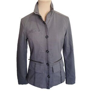 Prana Lydia Utility Military Jacket Gray Women’s Size XS